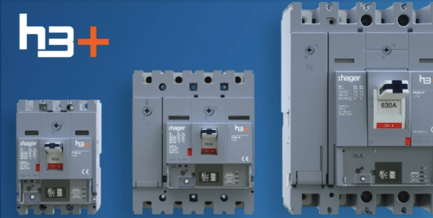 CON I NUOVI INTERRUTTORI AUTOMATICI HAGER H3+ OGNI INSTALLAZIONE È SOTTO CONTROLLO